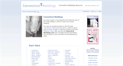 Desktop Screenshot of connecticut-weddings.com